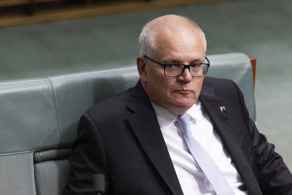 Former prime minister Scott Morrison says the government is spending its energy on “a political lynching”. 