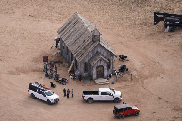 Bonanza Creek Ranch in Santa Fe where the fatal shooting took place in October 2021.