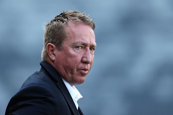 Trent Robinson hopes it is third time lucky for the Roosters against the Dolphins this year. 