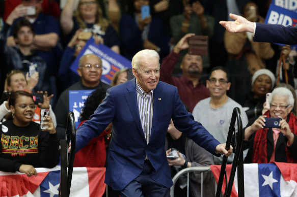 The strong result keeps Joe Biden's hopes alive of winning the Democratic presidential nomination.