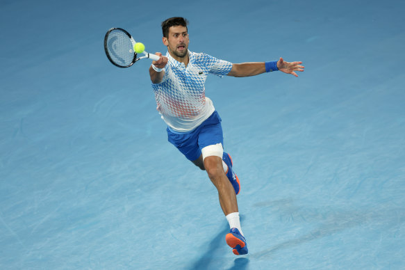 Can Novak Djokovic outlast his injury problems in this match?
