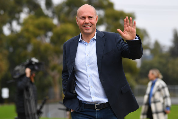 The outgoing member for Kooyong, Josh Frydenberg.