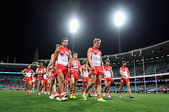 The Swans men’s team is engulfed in a crisis.