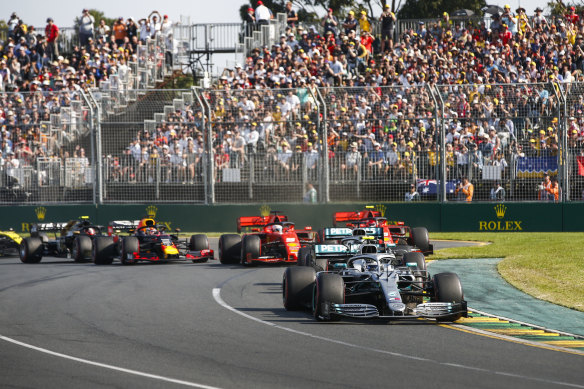 The Melbourne F1 GP was cancelled due to the coronavirus pandemic.