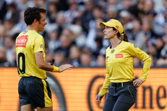 AFL umpires have struggled to find access to a regular training ground.
