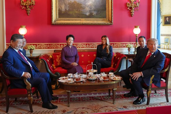 The leaders concluded the summit with tea at the White House and a visit to the National Archives on Friday.