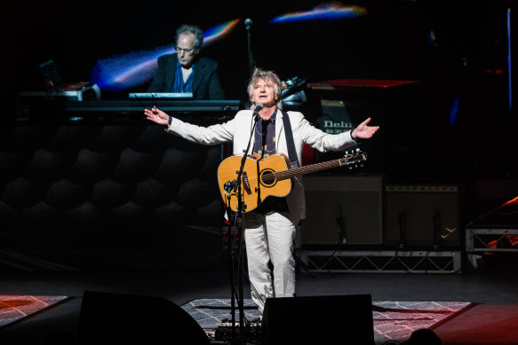 Neil Finn at the head of Crowded House.