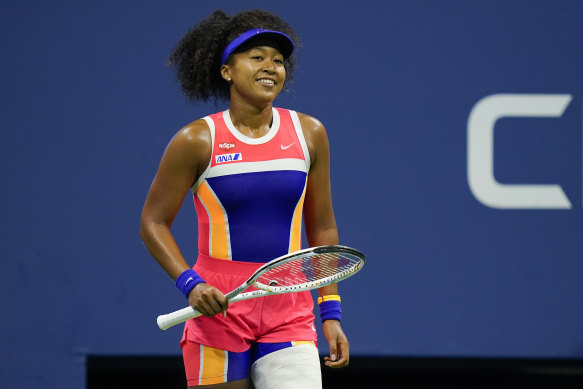 Home front .... Naomi Osaka won the US Open in 2018 and 2020.