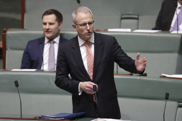 Communications Minister Paul Fletcher (pictured) and Prime Minister Scott Morrison have disputed the ABC is facing cuts to its budget. 