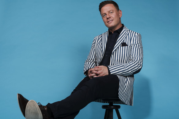 Back on top: 2GB’s Ben Fordham celebrates a return to number one in Sydney’s fourth radio ratings survey.