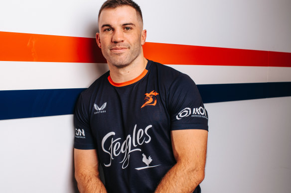 Milestone man James Tedesco.