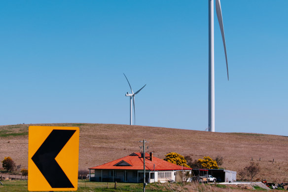 The Collector Wind Farm is one of the most recent to have been approved in NSW.