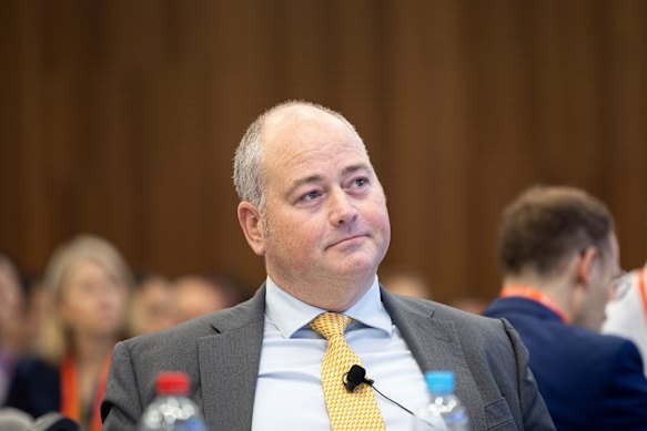 NAB CEO Andrew Irvine has had a difficult week. 