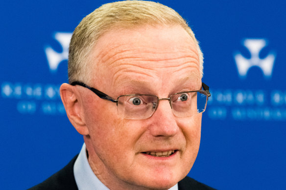 Surprise! Governor of the Reserve Bank of Australia Philip Lowe. 