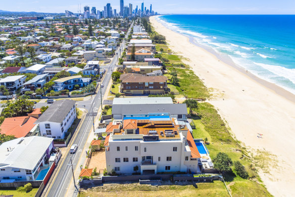 Gold Coast prestige property price growth ranked 12th in the world. 