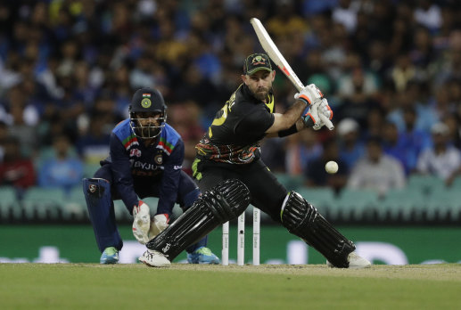 Glenn Maxwell is partial to a reverse sweep as part of his arsenal of shots.