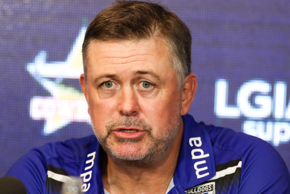 Bulldogs coach Dean Pay has started annual leave.
