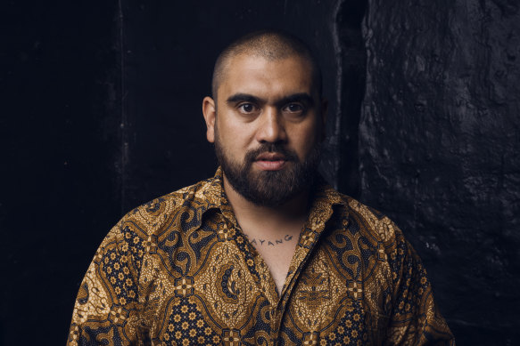 Author, writer and performer Omar Musa.