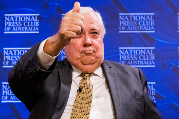 Clive Palmer has pledged to spend $40 million on UAP advertising during the election campaign.