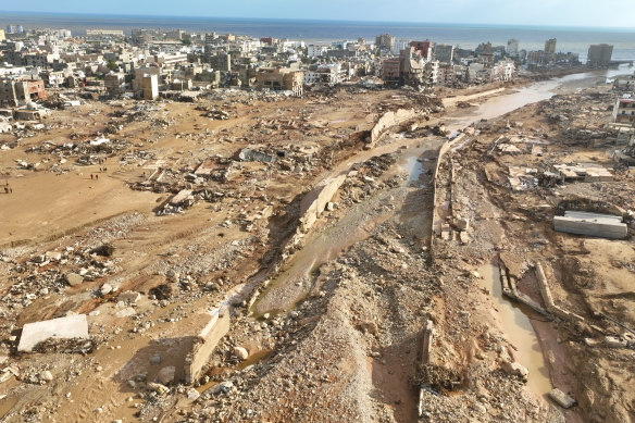 Mediterranean storm Daniel caused devastating floods in Libya that broke dams and swept away entire neighbourhoods away in multiple coastal towns in Derna city.