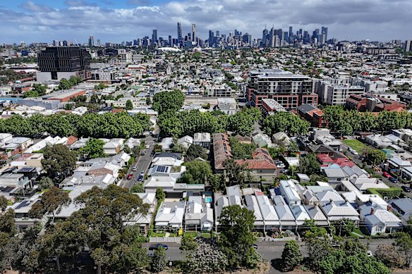 Melbourne’s taxes on investors have helped dampen house price rises.