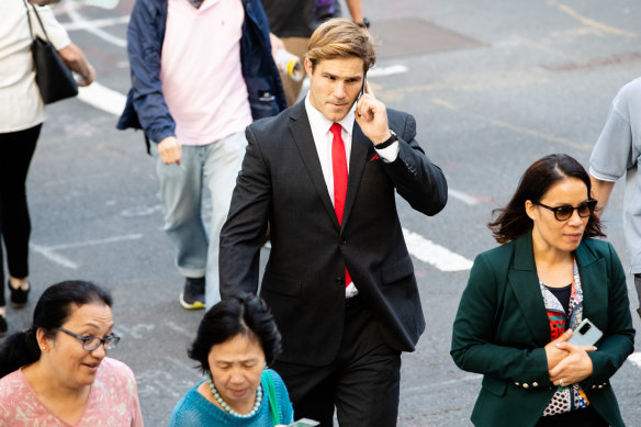 St George Illawarra player Jack de Belin is facing trial over allegations of aggravated sexual assault.