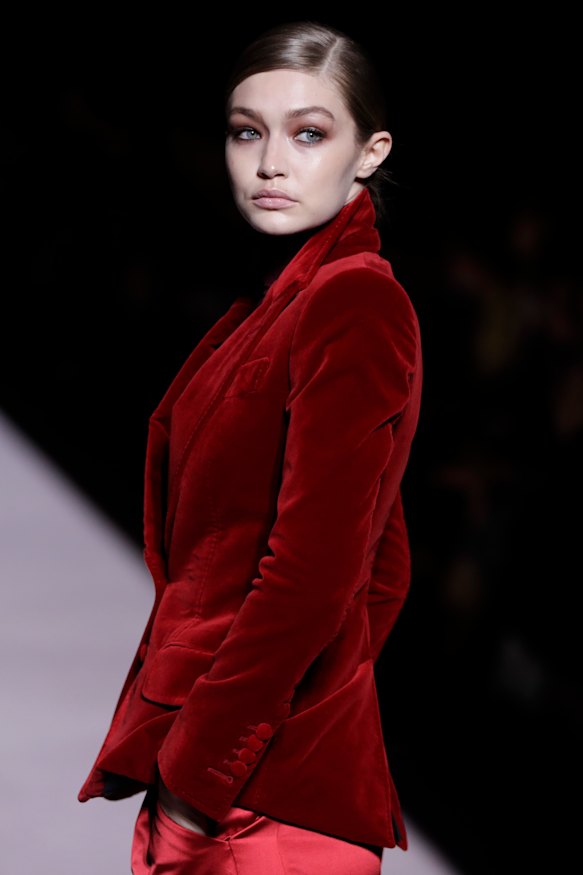 Tom Ford's most recent collection at New York Fashion Week was a response to the political climate. 