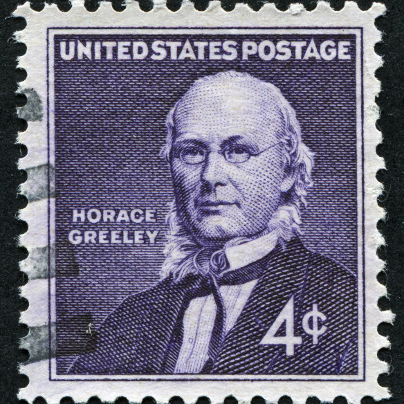 Presidential candidate Horace Greeley died of exhaustion at the end of his campaign in 1872. 