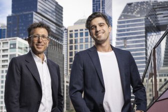 Afterpay co-founders Anthony Eisen and Nick Molnar.