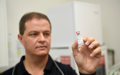 Michael Clements, who had to throw away AstraZeneca doses.