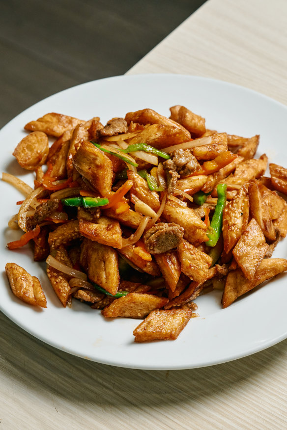 Stir fry.