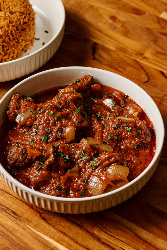 Hearty stews are a plenty.