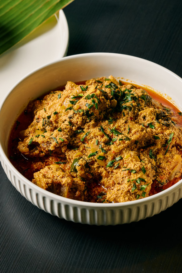 One of the dishes at Edziban.