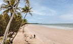 Bike riding on Mission beach, Queensland Cassowary Coast