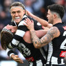 Red-wine replay? Giddy McRae hails Collingwood’s latest escape