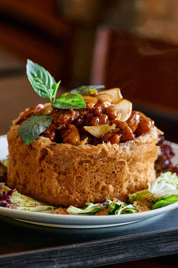 One of the dishes at M Yong Tofu.