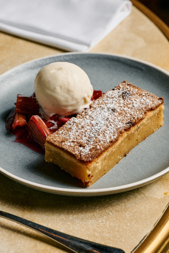 Frangipane tart.