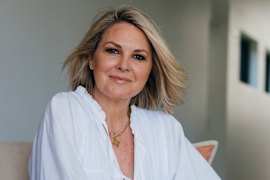 Georgie Gardner: "Tim is a wonderful father and has enabled me to have a big job. He is calm and consistent, which 
is good for me."