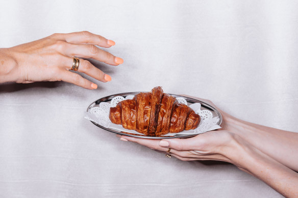 The croissant from Baker Bleu in Double Bay.