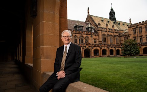 Stephen Garton will act as Sydney University vice chancellor until a new VC is appointed 