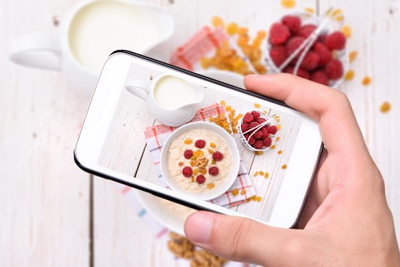 Give the food Instagramming a break. 