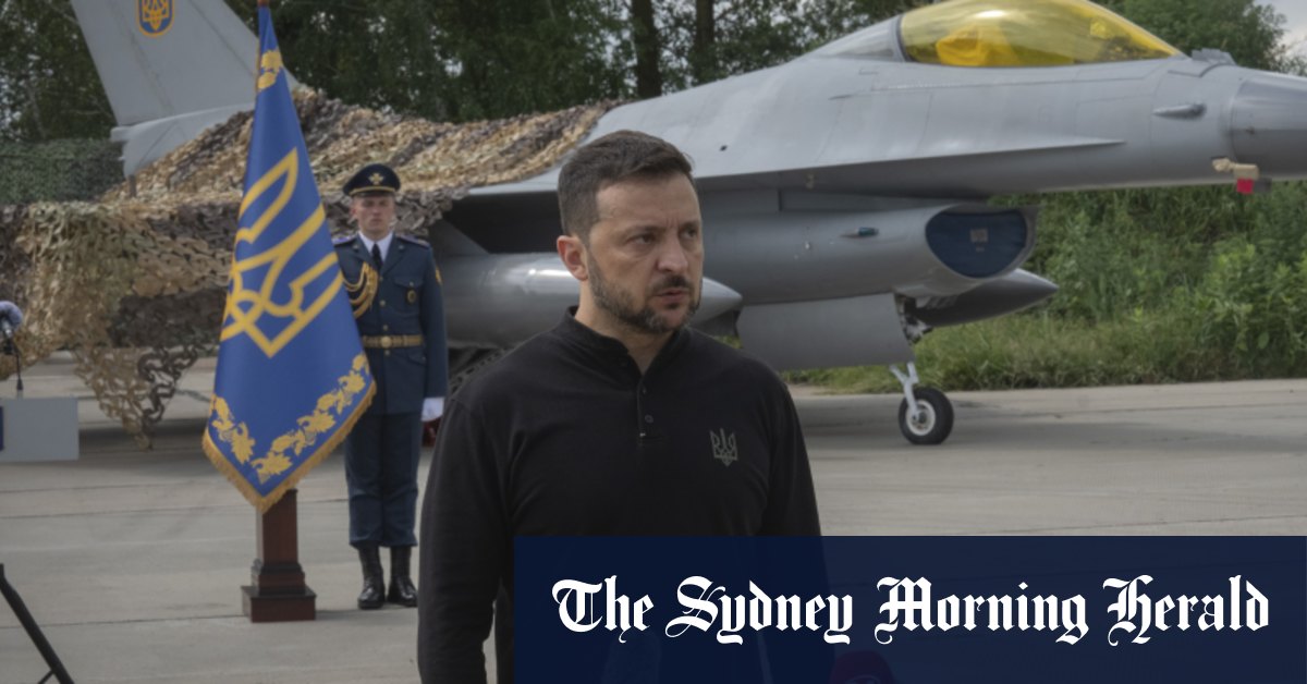Ukraine-Russia war – ‘Moonfish’ death: Zelensky fires air force commander after F-16 crash that killed pilot