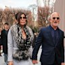 Lauren Sanchez Bezos and her husband, Jeff Bezos, make the rounds at Paris Couture week on January 26.