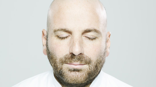 George Calombaris: "It was like I'd just scalded my hand on the hotpot and then stuck it in ice water and gone 'Ahhh'. That's what meditation was like for me."  
