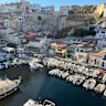 Vallon des Auffres, a small traditional fishing harbour in Marseille.