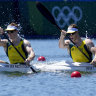 ‘It’s beautiful, I love it’: Australia win first gold in Olympic men’s K2