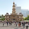 An artist’s impression of Town Hall Square, part of the council’s long-term strategy to create three separate but interconnected public squares along George Street.