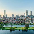 Boston skyline.