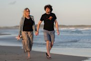 Deirdré Straughan and Brendan Gregg love the lighter evenings and would prefer to have daylight saving time  all year.