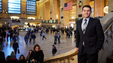 Denis Hickey, Lendlease Americas CEO, in New York's Grand Central Station, which the developer restored in 1999. 
